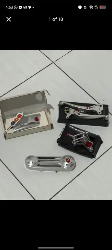 part marus & shock low fitment vespa matic