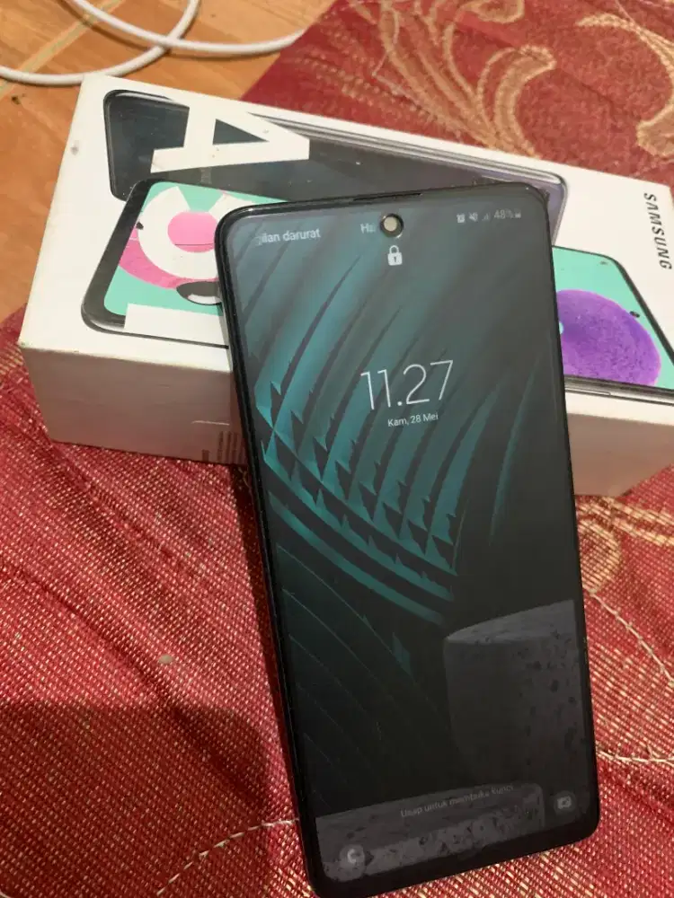 Samsung a51 6/128 fullset BACA DESKRIPSI