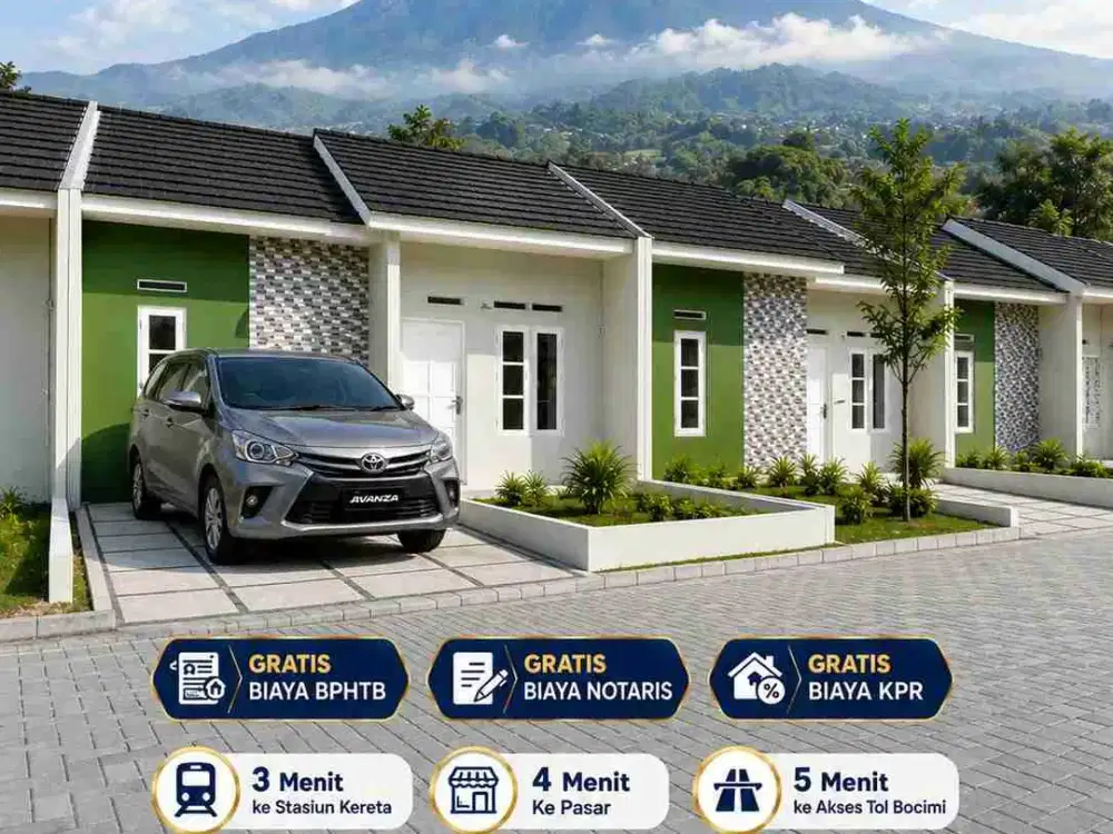 Hunian Subsidi Cicilan 1 Jutaan Perbulan - Blok Promo All In 3,5 Juta sampai serah terima Kunci!
