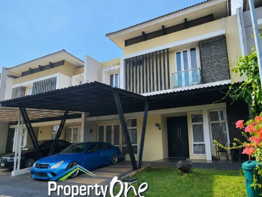 Jual Rumah 2 Lantai Semi Furnish Di Paramount Land Dekat Akses Summarecon Mall Serpong, Tol Serpong-Jakarta, Dan Kawasan BSD