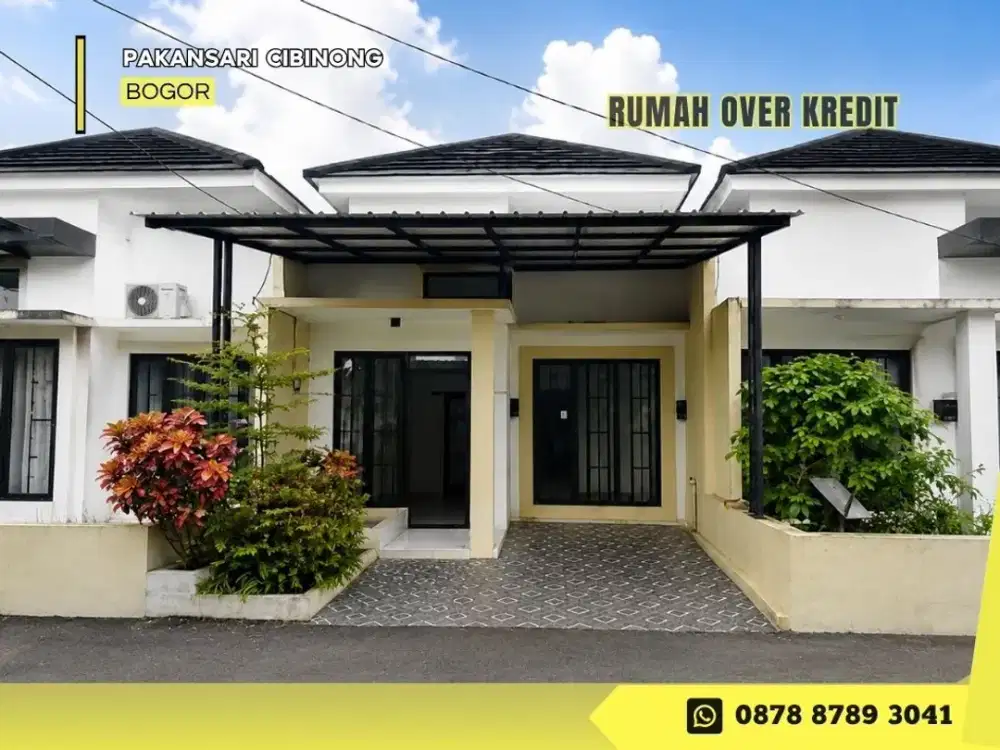 Jual Over Kredit 69JT ccln flat dkt Tol di Pakansari Cibinong Bogor