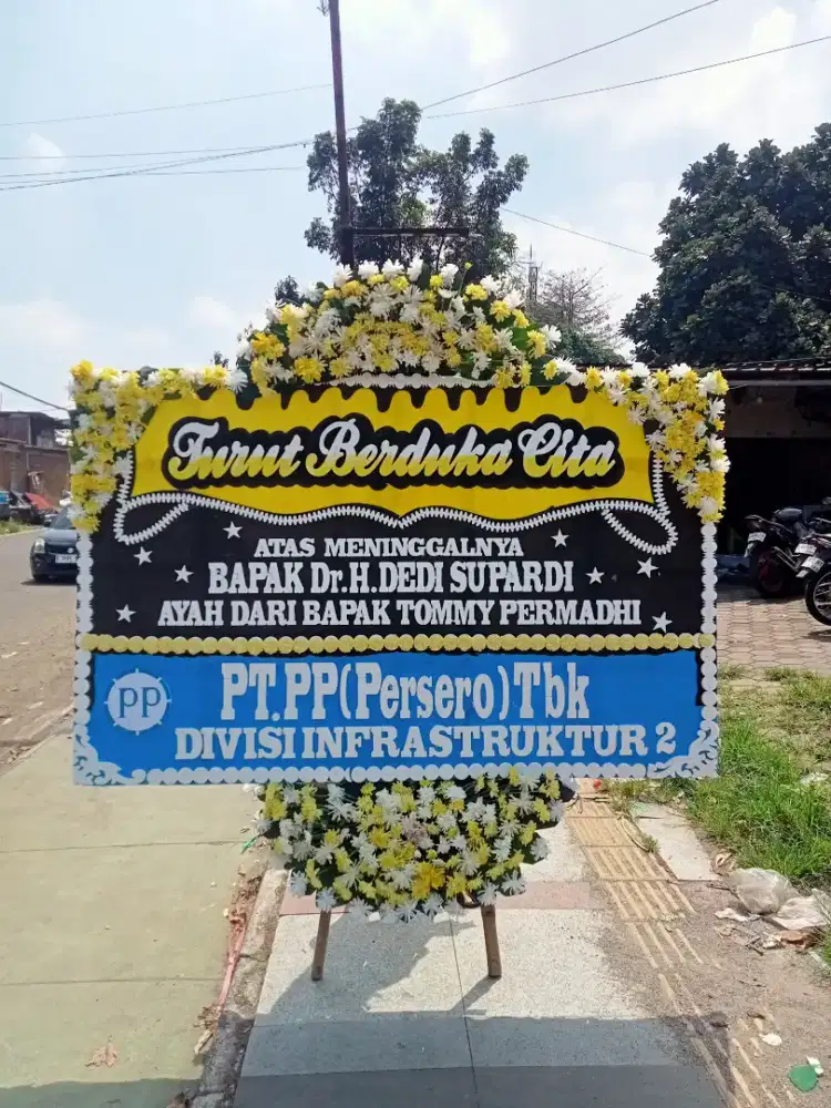 Bunga Papan Ucapan Duka Cita