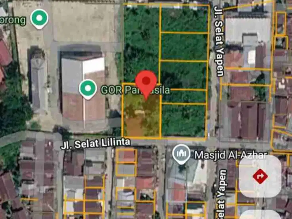 Jual Tanah di Kota Sorong Jln.Baru Samping Gor.