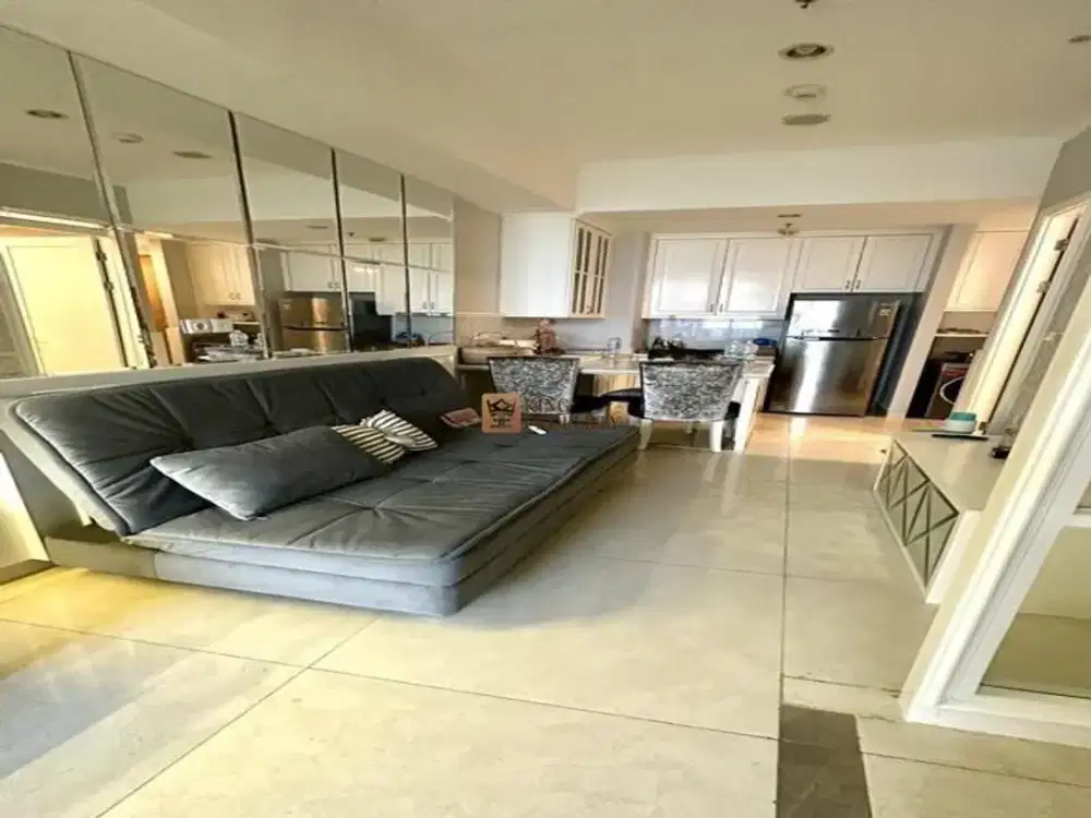 Dijual Apartemen 2Br Taman Anggrek Residences Furnished Bagus Siap Huni Dekat Central Park & Apl Tower Jakarta barat