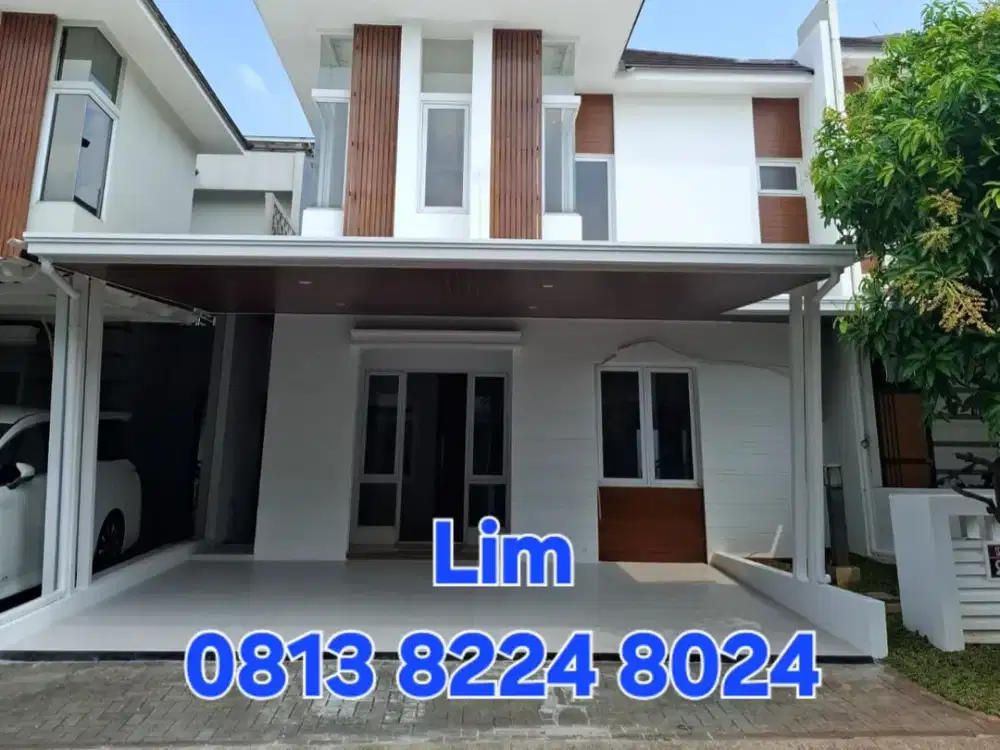 DIJUAL CEPAT RUMAH MEWAH BAGUS RANGKA BAJA RINGAN PERUMAHAN KOTA WISATA CIBUBUR JAKARTA TIMUR