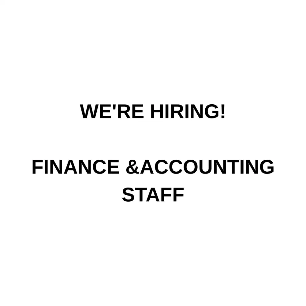 Finance & Accounting Staff