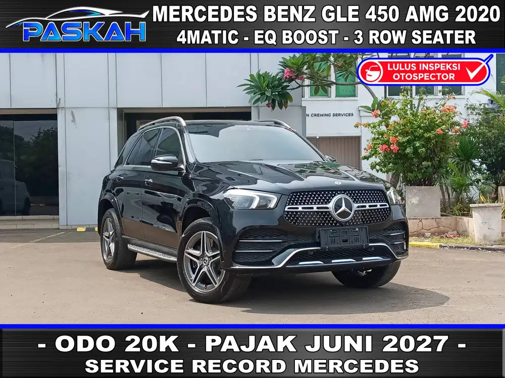 Odo=20K PAJAK=1Tahun BUNGA=4% Mercy GLE450 AMG 2020 GLE 450 AMG 2020 2