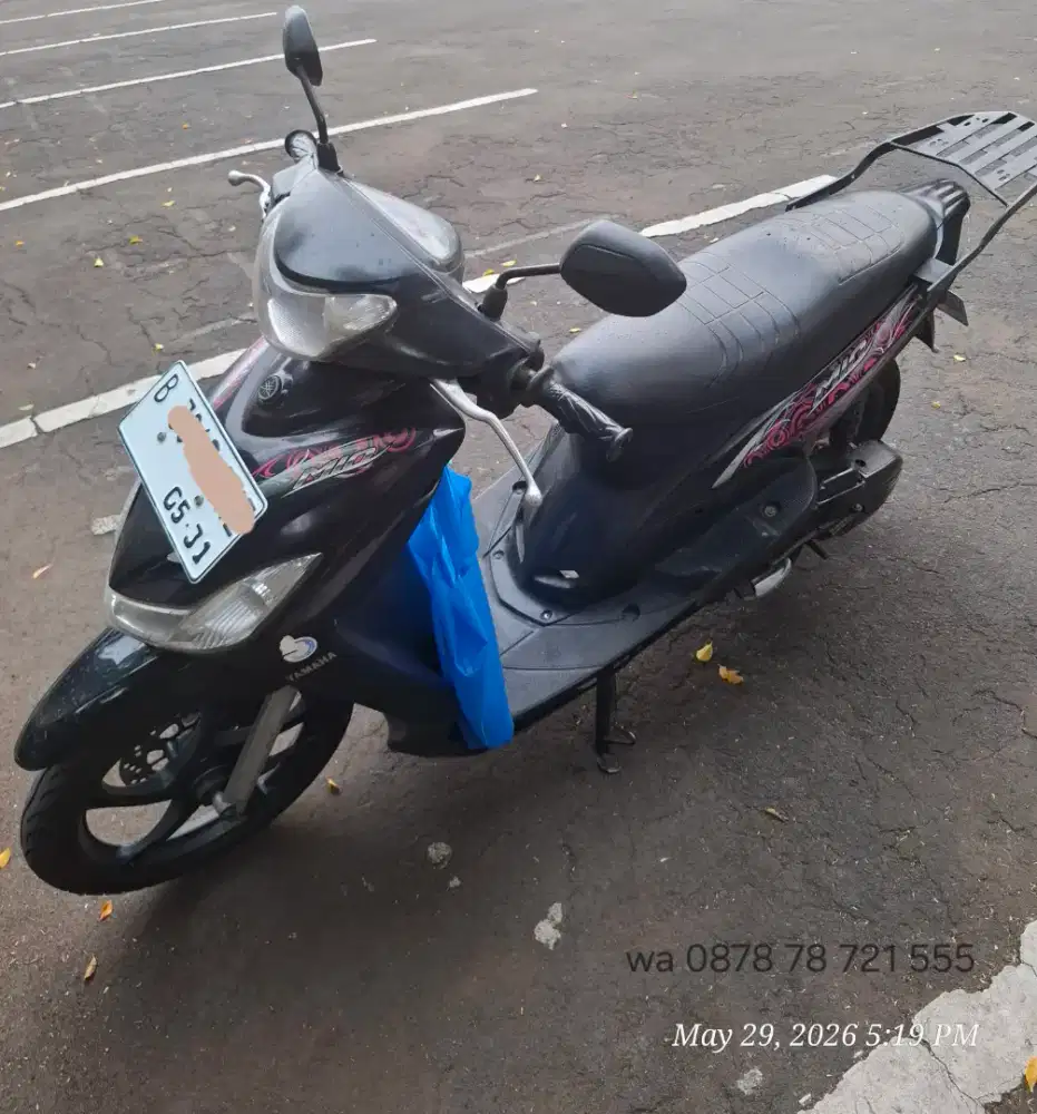 Jual Motor Matic Mio 2011 Jakarta. Surat lengkap. Siap pakai.