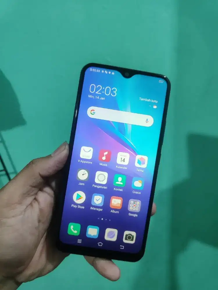 Vivo y12i ram 3/32 snapdragon 450 normal