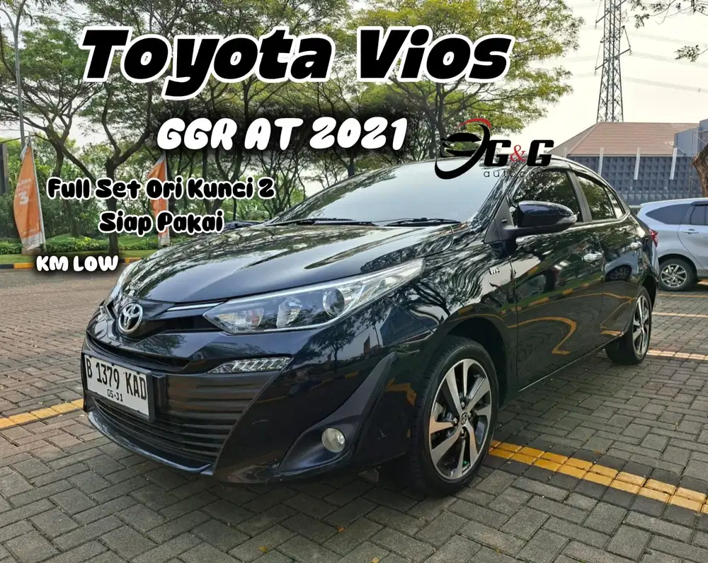 SALE VIOS GGR 2021 KONDISI PRIMA