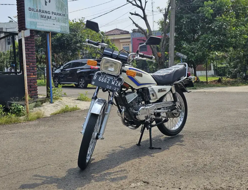 RX-King Cobra Putih 1985 orisinil rare!