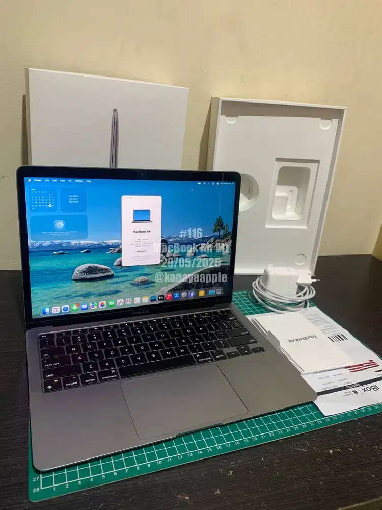 Macbook M1 iBox Resmi Mulus cc 37 BH 99