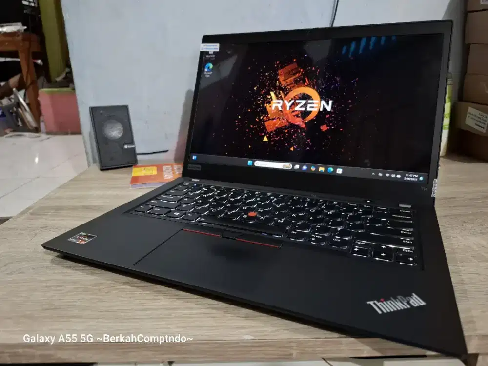 Laptop Lenovo Thinkpad T14 Ryzen 5PRO/Ram 16gb/Ssd 256gb/12Cpus
