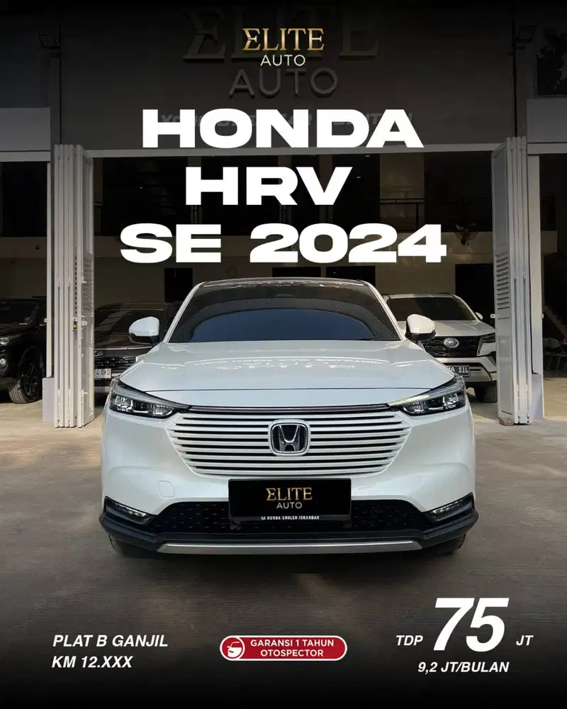 [SUPERB CONDITION, LOW KM] Honda H-RV 1.5 SE 2024