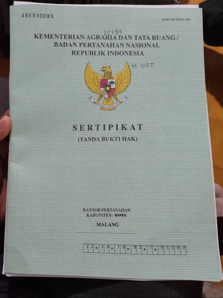 DIJUAL TANAH PEKARANGAN STRATEGIS – SERTIFIKAT PRIBAD