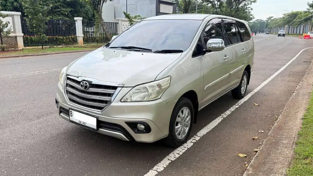 2014 KIJANG INNOVA 2.0 G MATIC BENSIN HARGA CASH