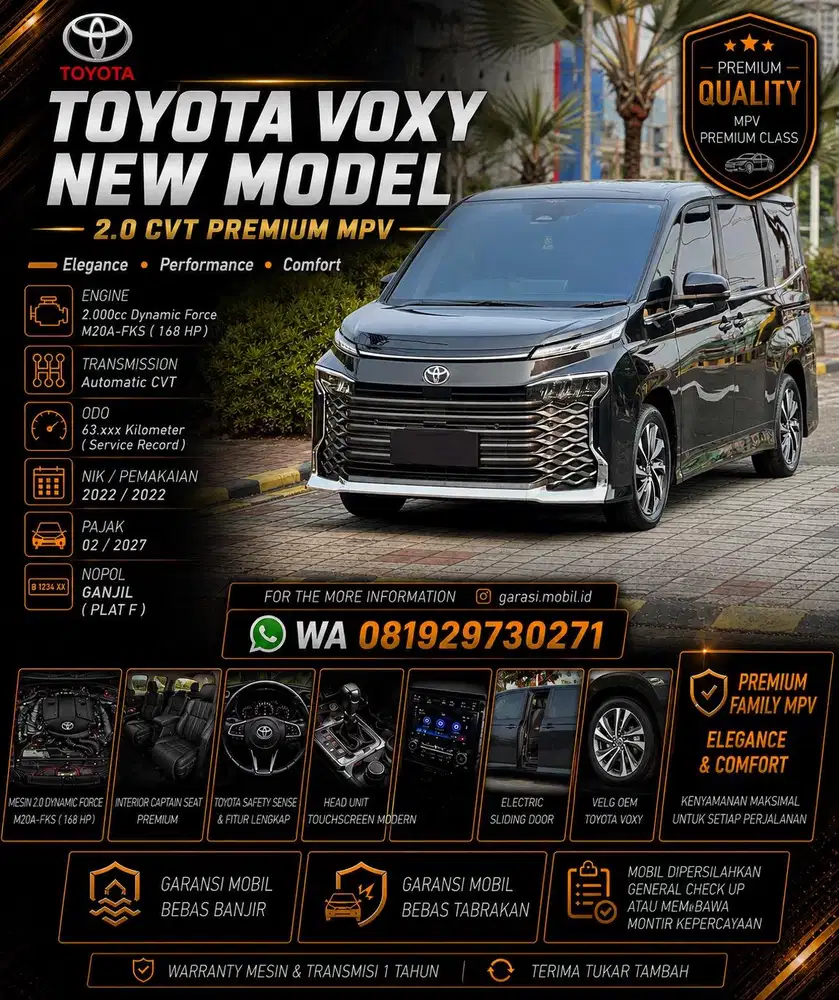 Toyota Voxy New Model 2.0 AT 2022