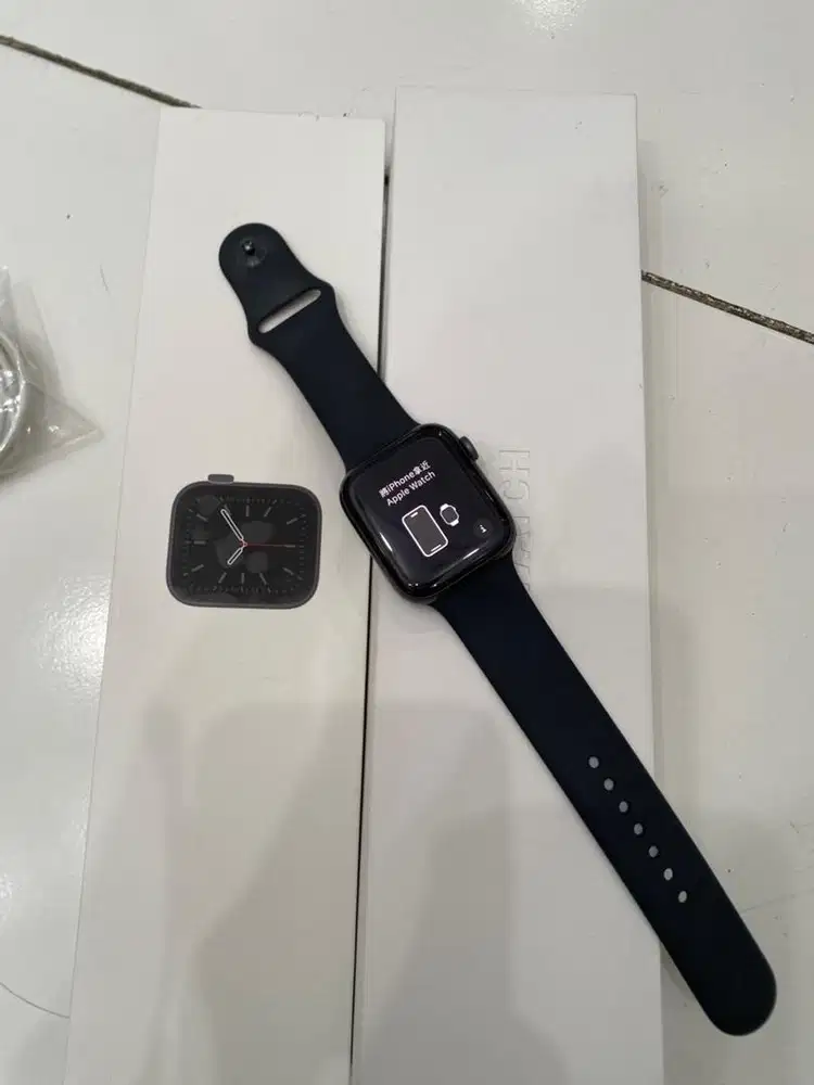 Apple Watch 6 44 mm Resmi Ibox Fullset