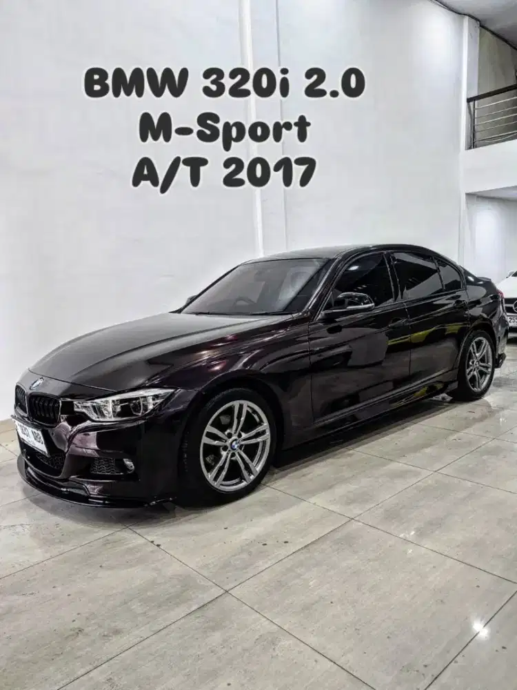WAJIB BELI‼️ BMW 320i 2.0 M-SPORT Automatic 2017 / 2018 hitam b48