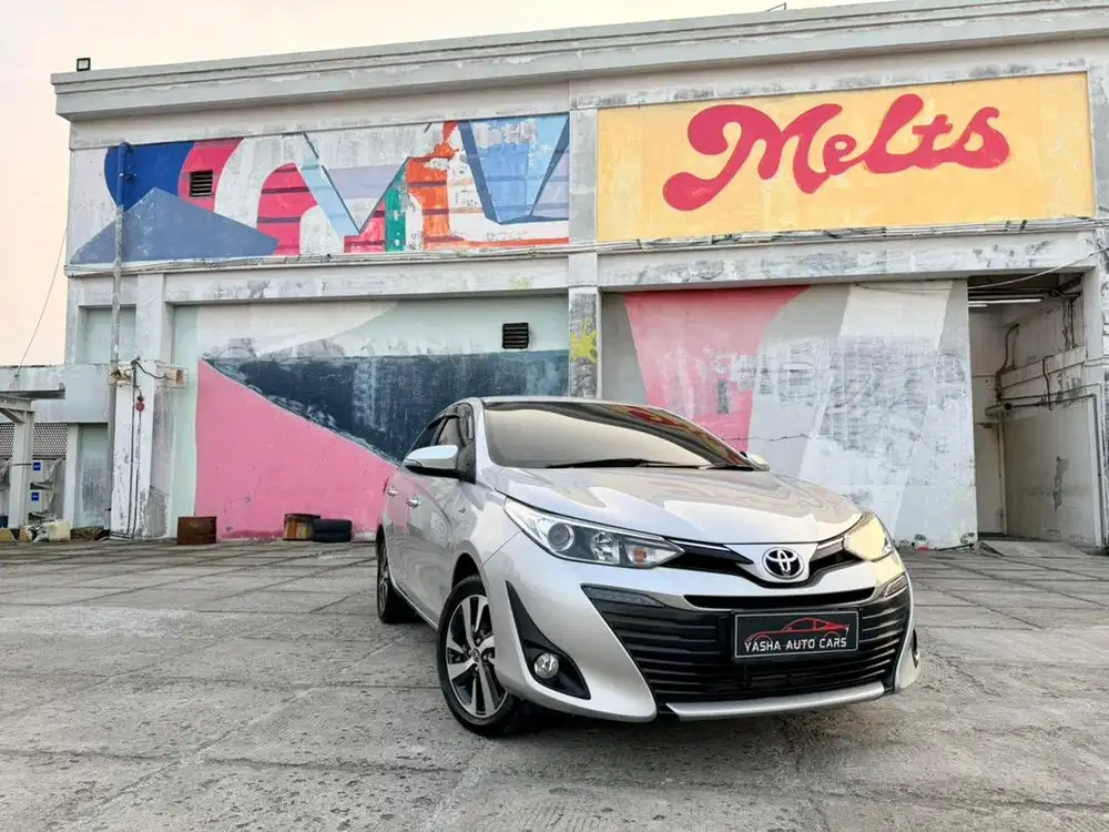 Vios G Automatic 2018 Silver Kilometer Rendah Atas Nama Pribadi Mulus