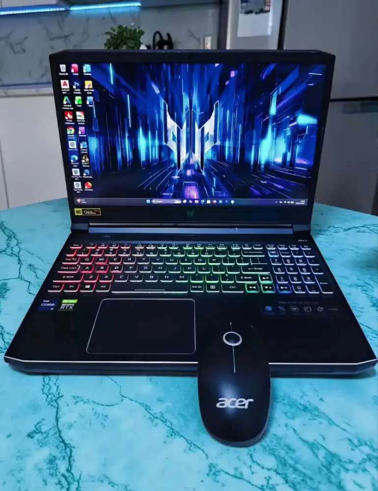 Laptop Acer Predator Helios 300 Core i9 GEN 11 VGA Nvidia RTX 3070