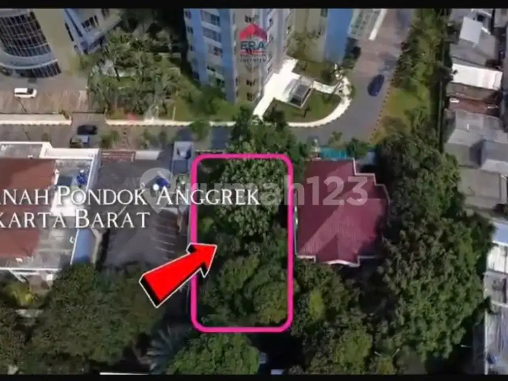 Kavling Pondok Anggrek Tanjung Duren Selangkah ke Mall Taman Anggrek Termurah