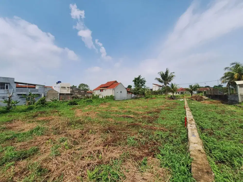 Kavling Tanah 2 Jt-an Dalam Perumahan Dekat Kampus IPB, SHM
