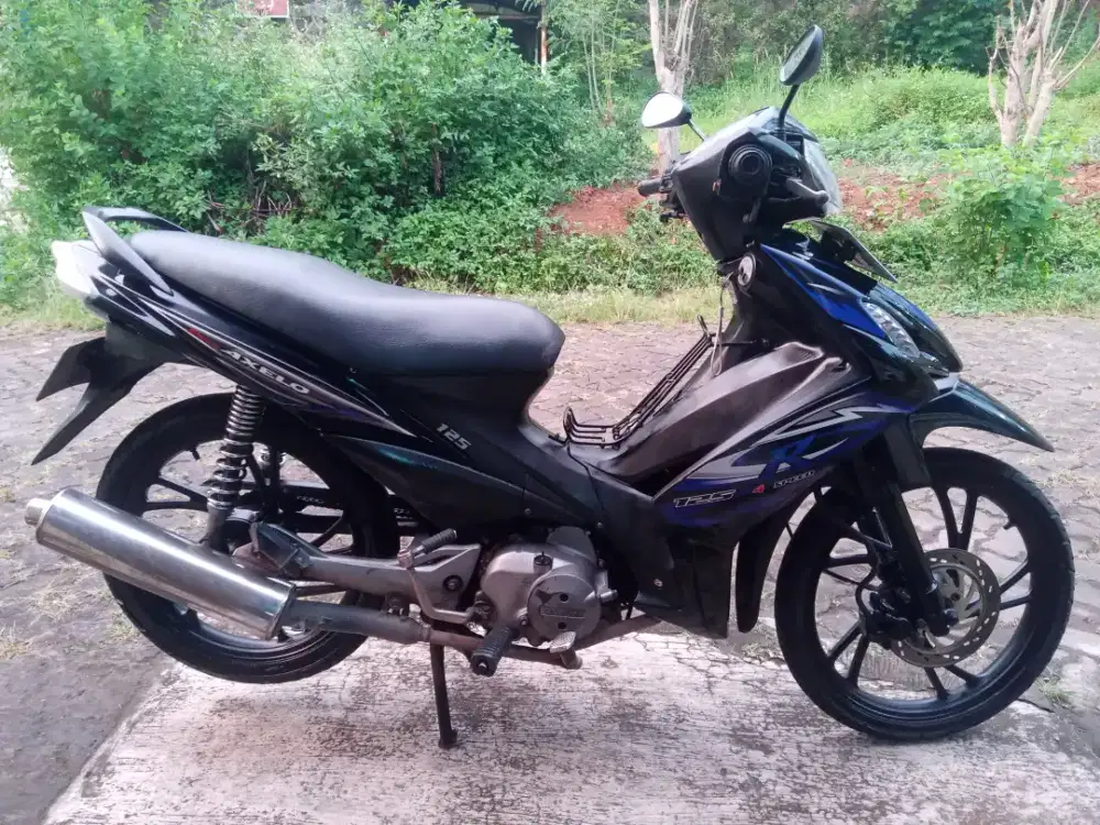 shogun axello 125 R mesin top body ori