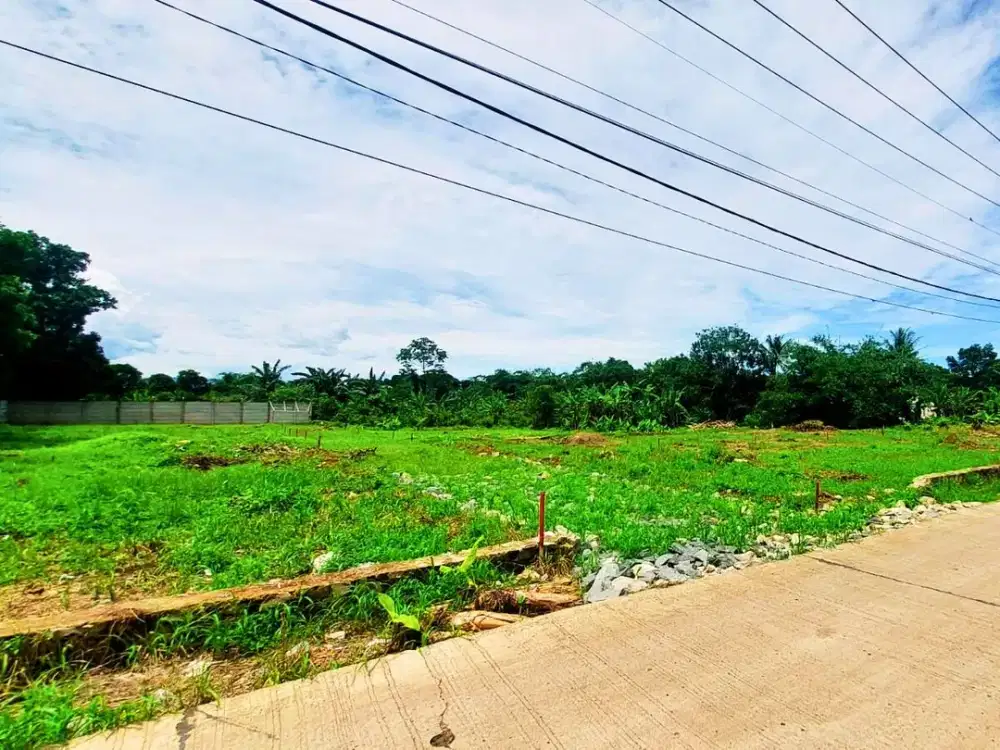 Tanah Kavling 1 Jt-an di Cisauk Dekat HIERA BSD, SHM Terjamin