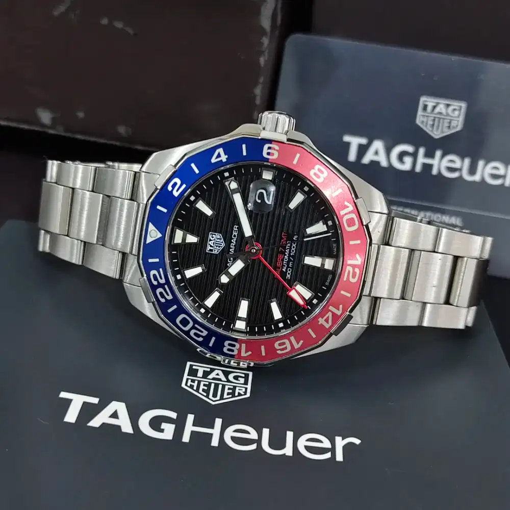 [For Sale] TAG Heuer Aquaracer 300M WAY201F Cailbre 7 GMT Pepsi 43mm