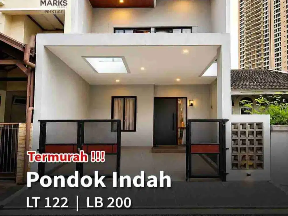 jual murah! rumah brandnew dekat pim 3 pondok indah jaksel