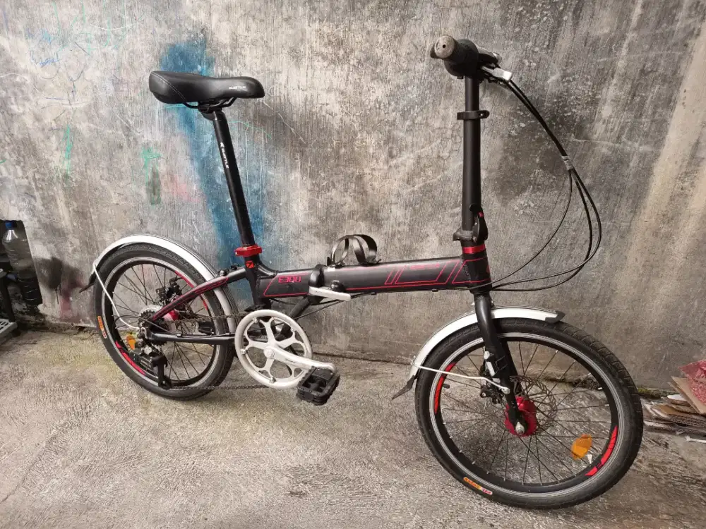 Sepeda Lipat Xiaomi Ukuran 20 Bahan Alloy Ringan