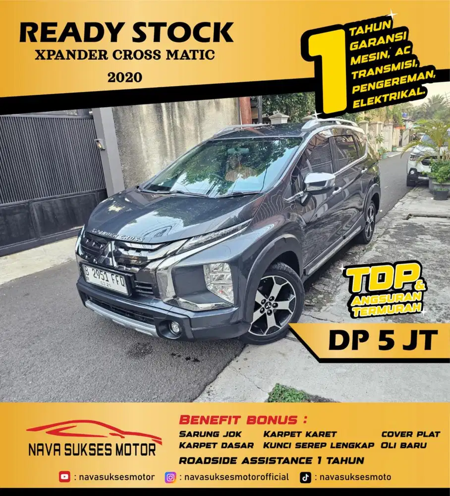 TDP 5 JUTA - XPANDER CROSS AT 2020