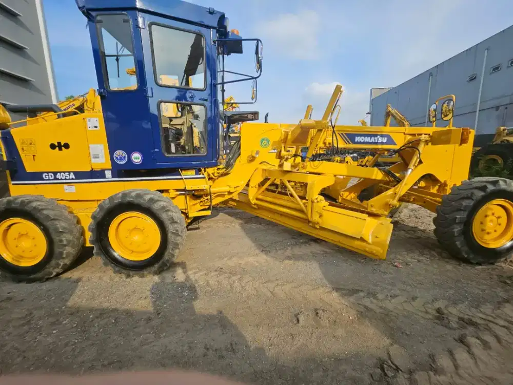 Grader Komatsu GD405A Buildup Motor Grader Eks Jepang Harga TDP