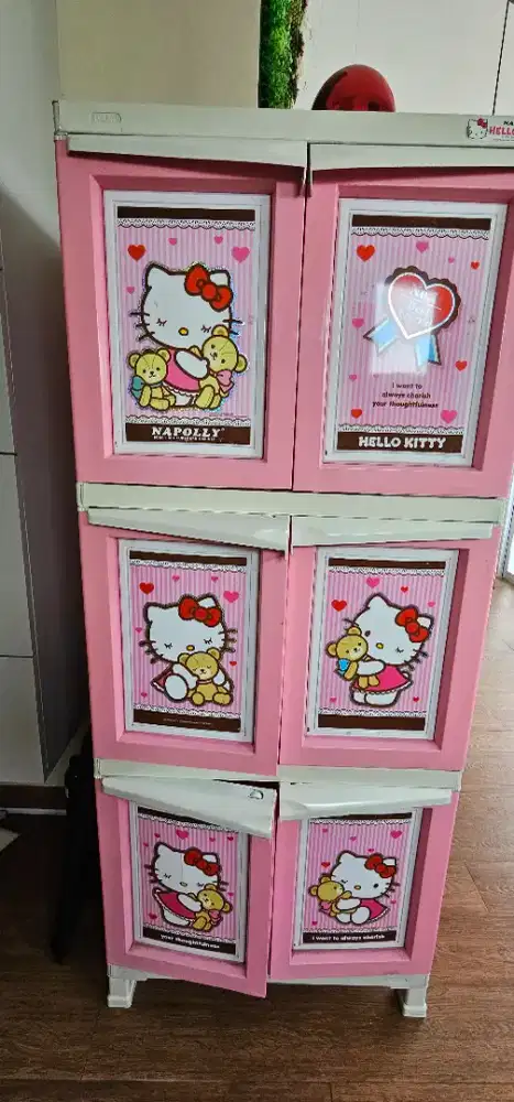Jual lemari plastik anak perempuan