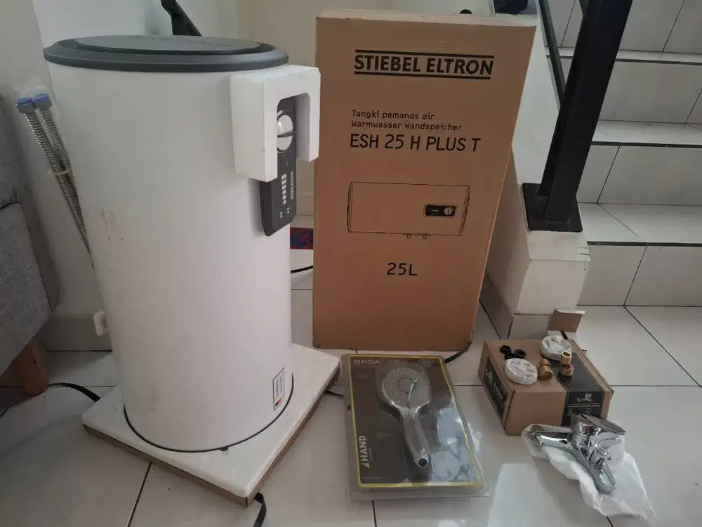 Jual water heater listrik.