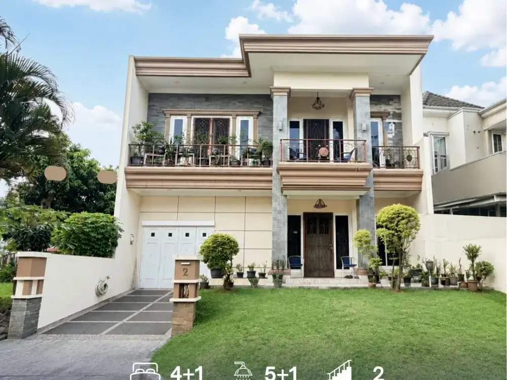 Rumah Semi Furnished Kawasan Lippo Karawaci