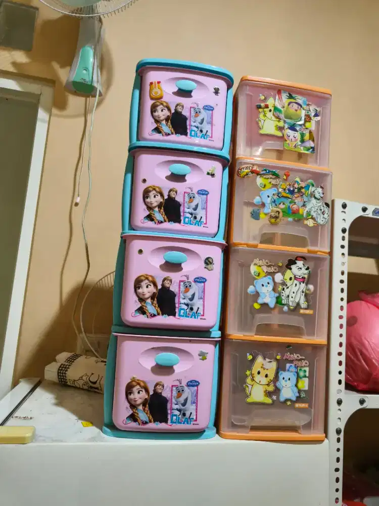 Laci plastik 4 tingkat