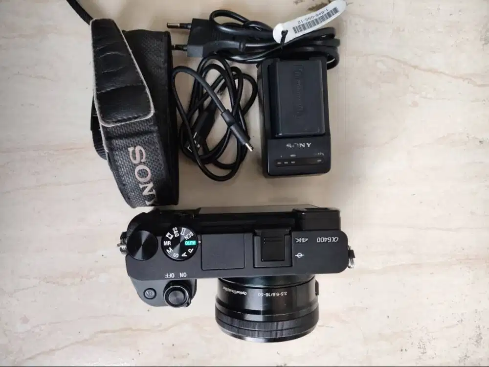 SONY A6400 KIT 16-50MM — SIAP PAKAI - BU