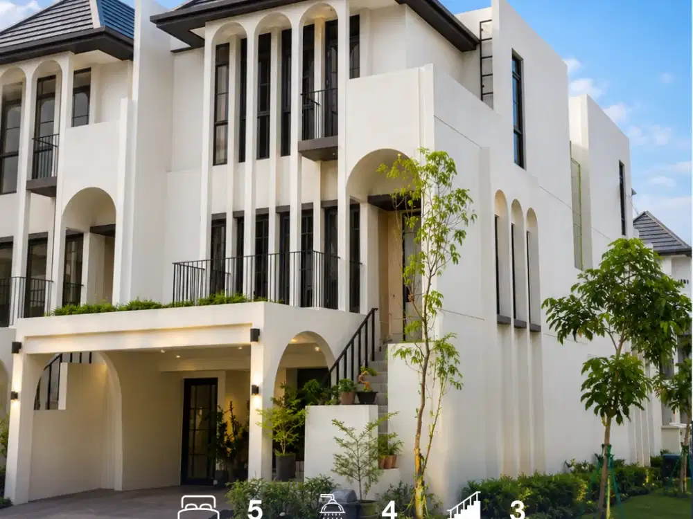 Hunian Cantik Fully Furnished Siap Huni di BSD City