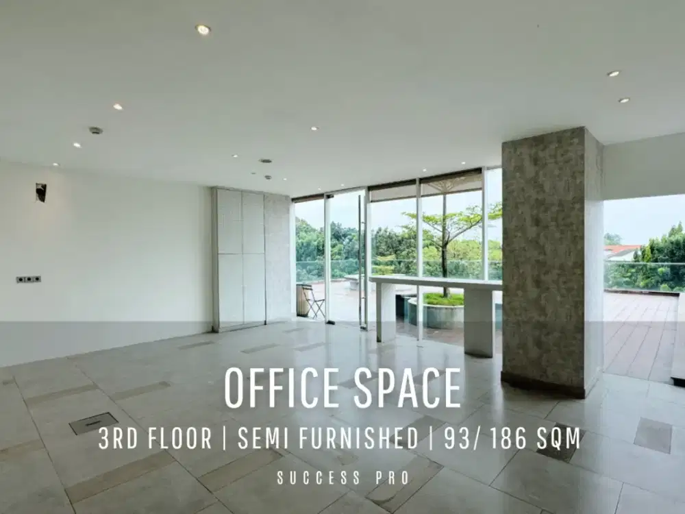 For Rent! Office Space Bintaro Graha Lantai 3 Unit Semi-Furnished