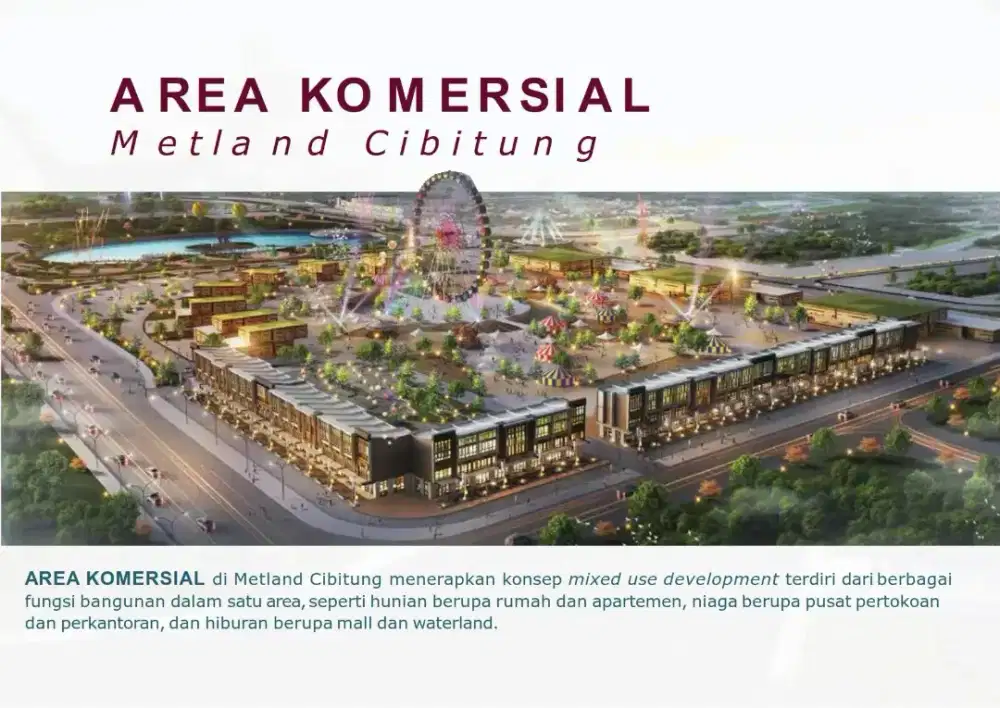 Rumah di Metland Cibitung, Cluster pesona Jepang
