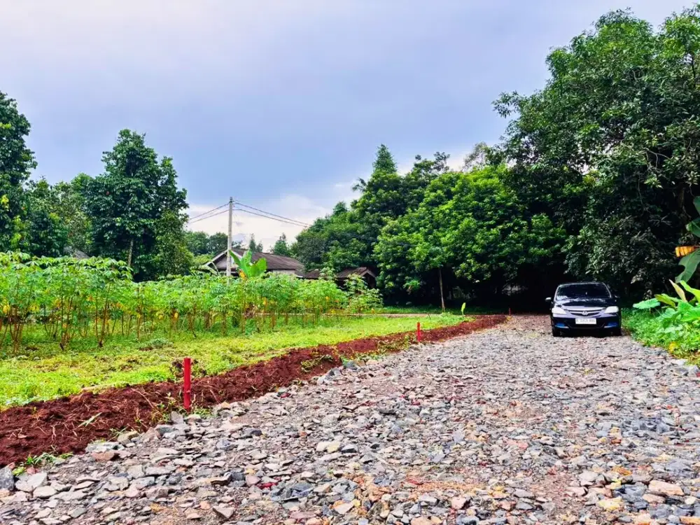 Tanah 1 Jt-an, 10 Menit Pintu Tol Burangkeng, SHM Sudah Pecah