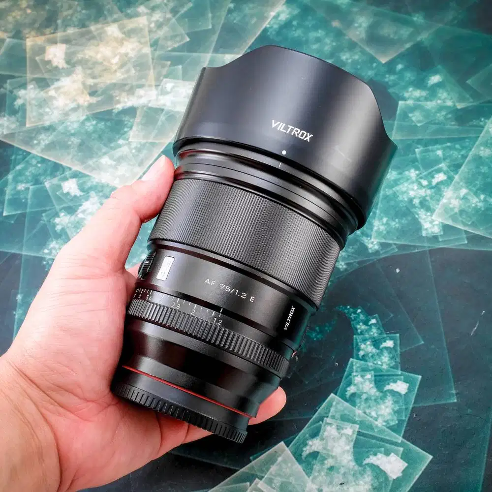 Viltrox 75mm F1.2 E PRO for Sony. Fullset Like New.