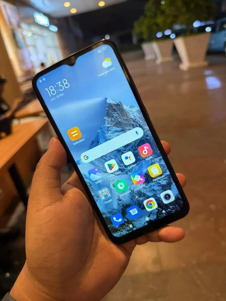 Xiomi redmi 10A unit aja 6/128 mines lcd retak sehelai seperti foto