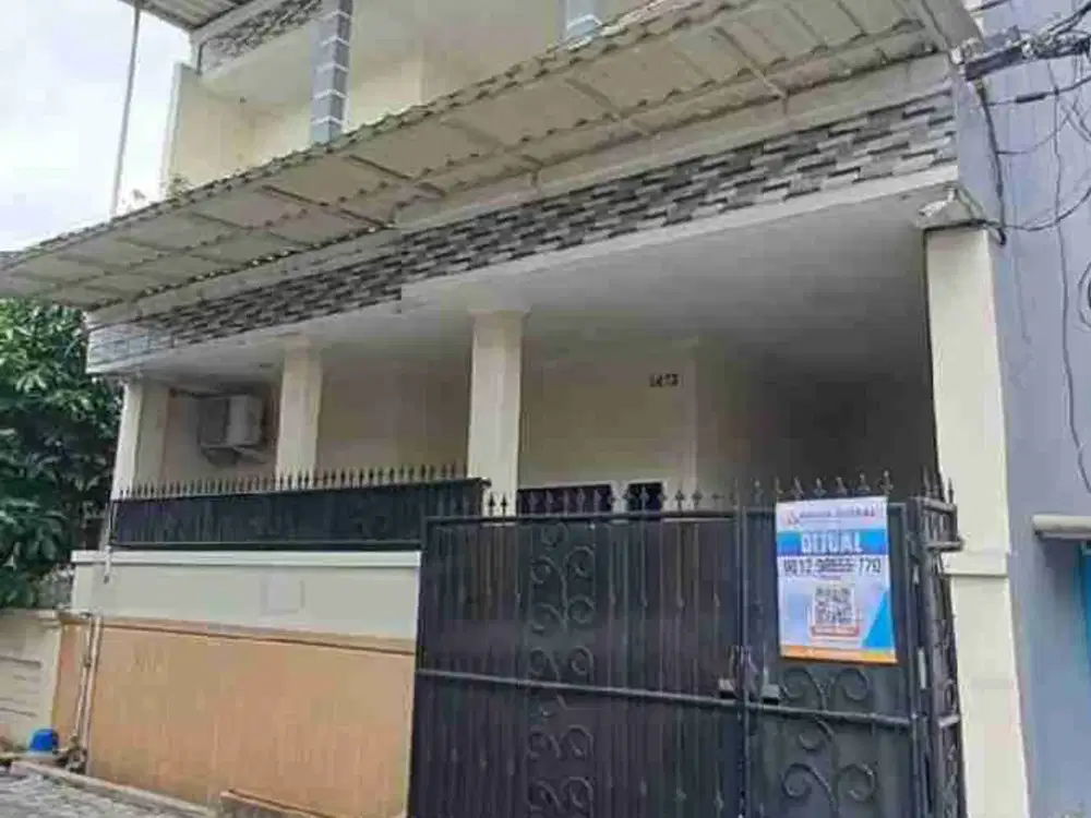 JUAL CEPAT RUMAH HOEK DI PORIS INDAH TANGERANG SHM, 3 KAMAR TIDUR   HARGA NEGO