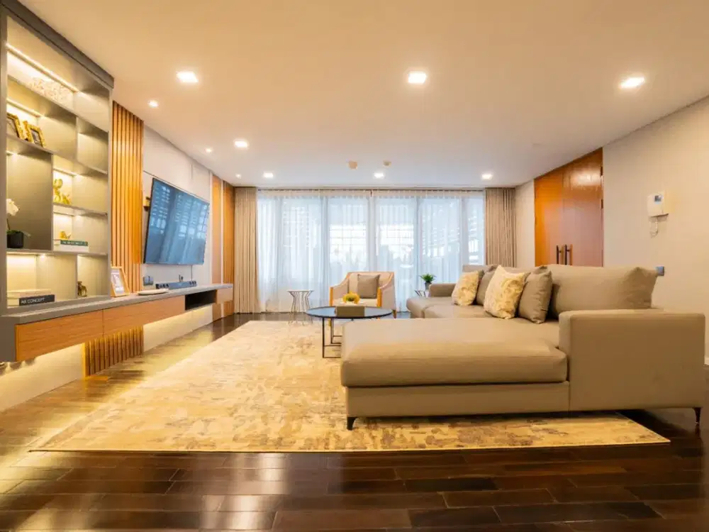 apartemen the verde 3br city view