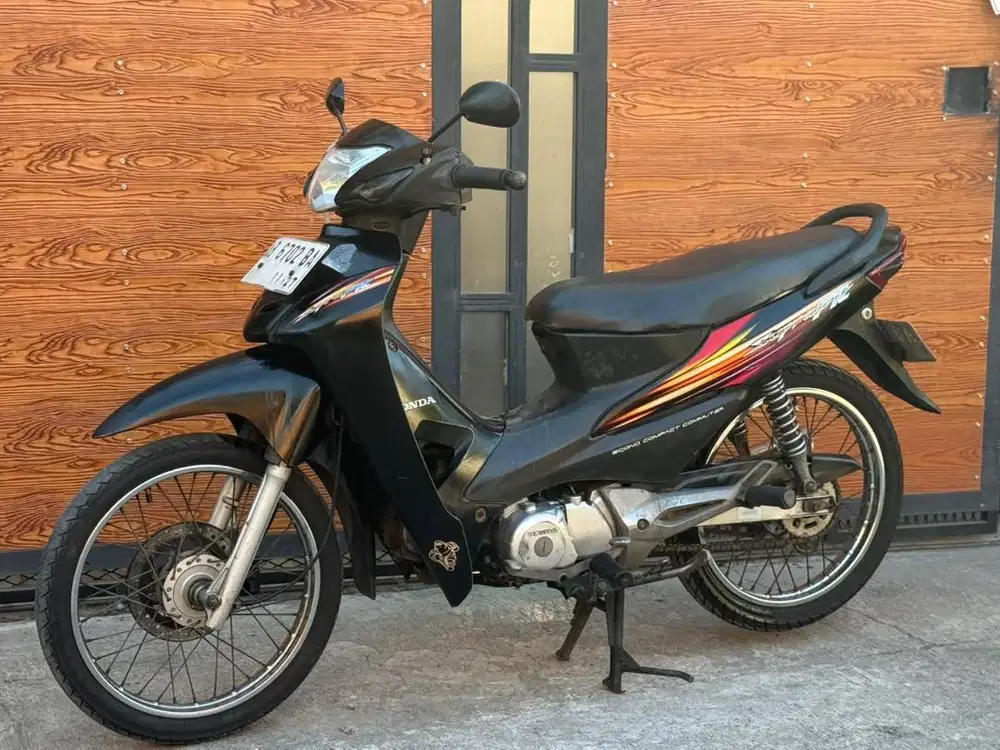 Supra fit 2007 plat ab lengkap