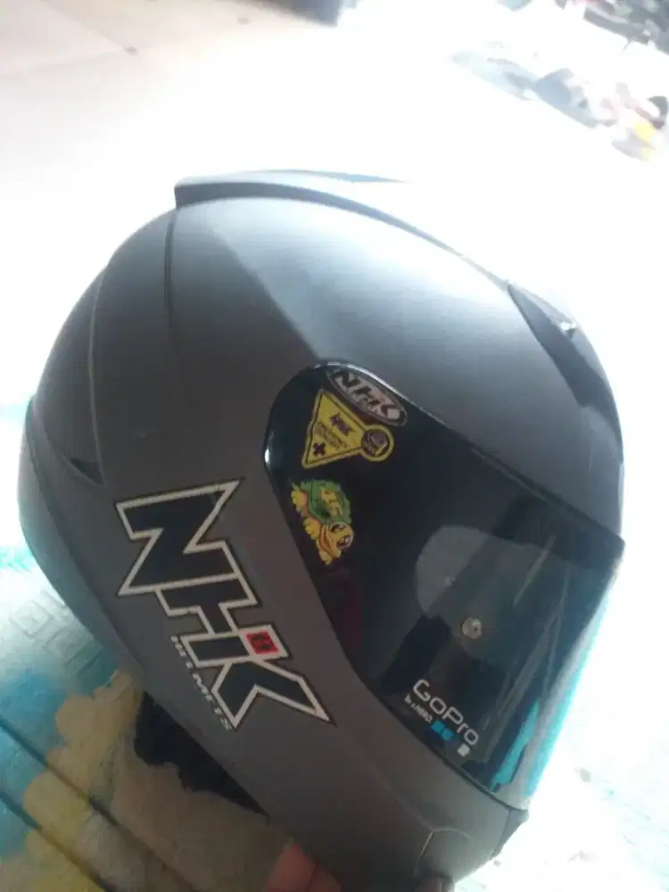 Helm nhk layak pakai minus pemakaian aja lok h.i