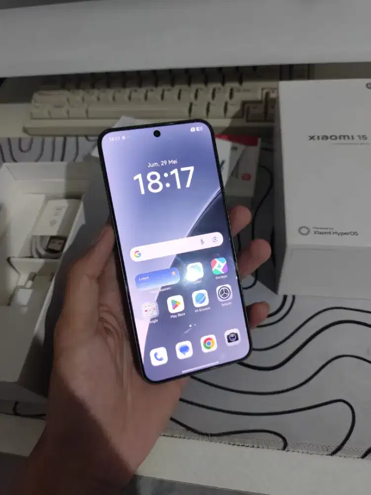 Xiaomi 15 12/512

Kelangkapan Fullset
